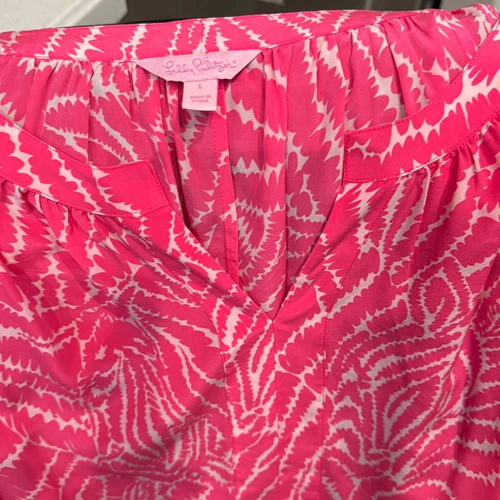 Lily Pulitzer EUC blouse